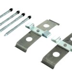 Kit de herrajes para discos de freno Centric | Mitsubishi Evo X 2008–2015 (117.46023 / 117.46024)